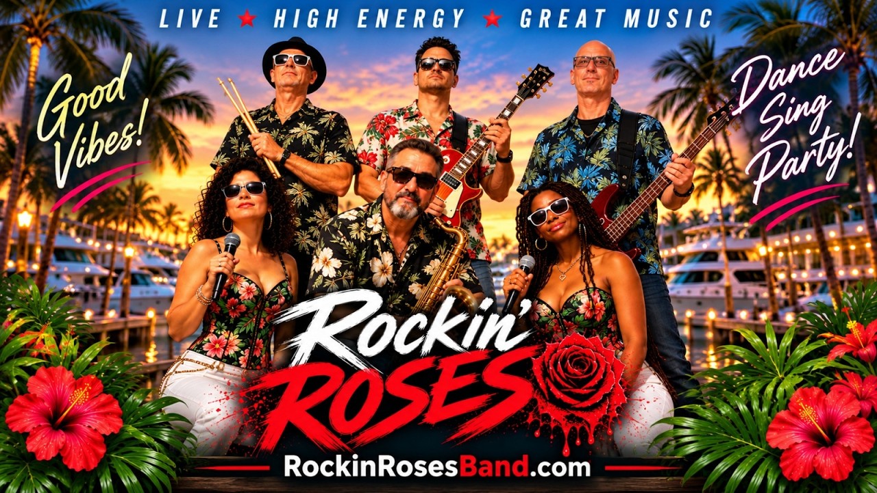 Promotional video thumbnail 1 for Rockin' Roses Band