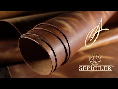 Sepici Leather - Newport Crazy Caramel 3-4oz (Veg Tan)