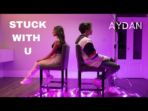 STUCK WITH U - Justin Bieber, Ariana Grande (Cover by AYDAN & Mia)