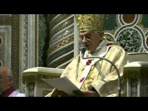 Benedict XVI: Homily at Mass of the Lord's Supper - April 5, 2012