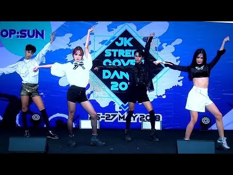 "Waller" cover "Playing With Fire+As If It's Your Last" (BLACKPINK) @ "SQ1 JK 2018"