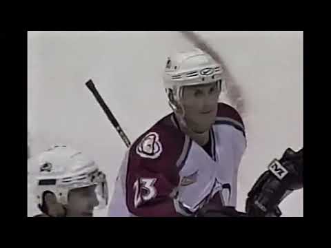 Playoff 2000. First Round.  Colorado Avalanche vs. Phoenix Coyotes. Game 2. April 15, 2000.
