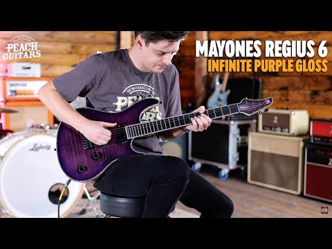 No Talking...Just Tones | Mayones Regius 6 Infinite Purple Gloss