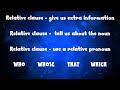 Relative clause lyrics video   YouTube