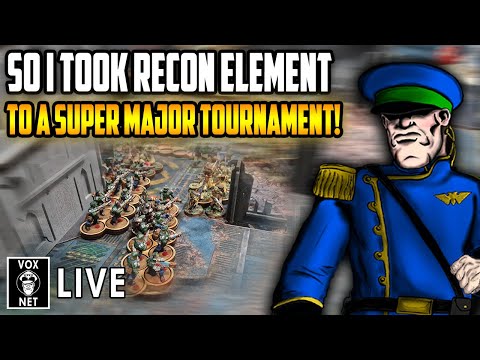 So I Took PURE INFANTRY Recon Guard to a Tournament! | Warhammer 40,000
