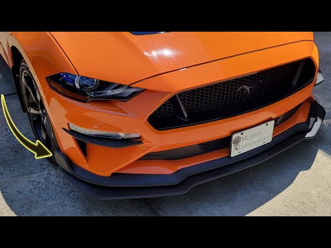 How to Install a Chin Spoiler for a Mustang (2018-2023)