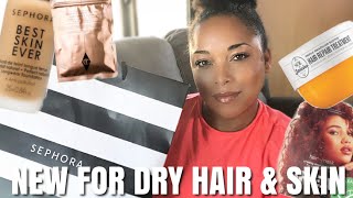 GRABBING EVERYTHING I CAN FOR MY HIGH POROSITY DRY HAIR & SKIN at SEPHORA - VIB Spring Haul 2021