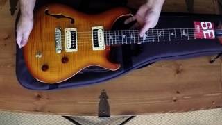Video thumbnail for PRS 2017 SE Custom 22 Semi Hollow Electric Guitar Vintage Sunburst UNBOXING by Steve Cone