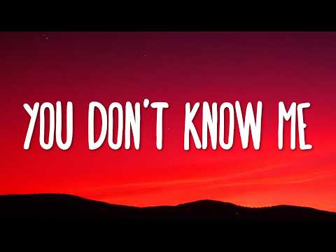 Jax Jones - You Don't Know Me (Lyrics) ft. RAYE