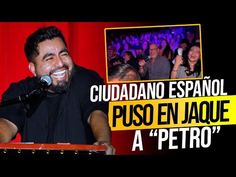 The gold discussion between Petro and a Spaniard - Jhovanoty