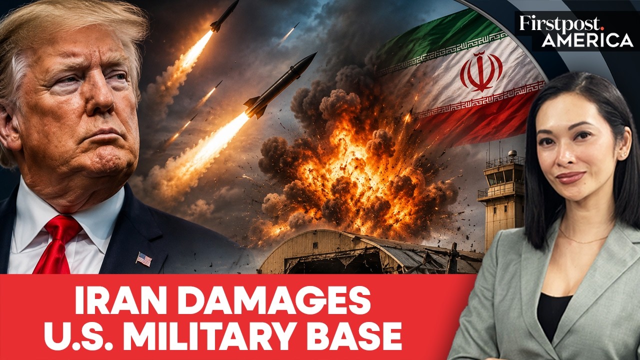 Iran Hits US Base After Trump Strikes Tehran Military Sites | Firstpost America | N18G