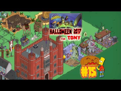 Los Simpson Springfield "Halloween'17: Cap. 15 - Embrujar e invocar a Kearneymon: decoraciones" Tony