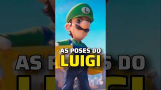 AS POSES DO LUIGI #supermariogalaxy #mario #yoshi #luigi #shorts