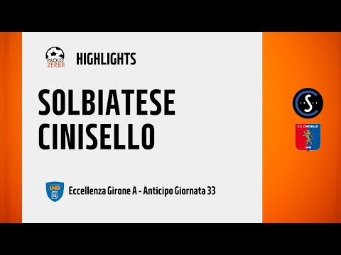 [HIGHLIGHTS] Eccellenza Girone A 24/25 - Anticipo Day 33 - Solbiatese - Cinisello