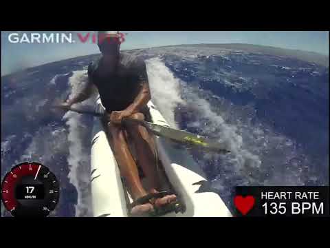 Catching Runs and Bracing Downwind in the Maui Channel