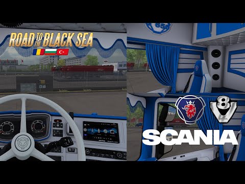 Scania S Custom SHOWTRUCK Interior And V8 Sounds | ETS2 1.36