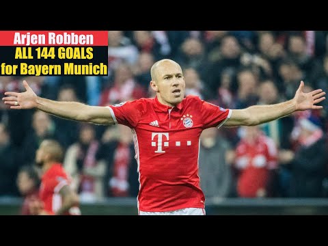 Arjen Robben ◉ All 144 Goals for Bayern Munich.