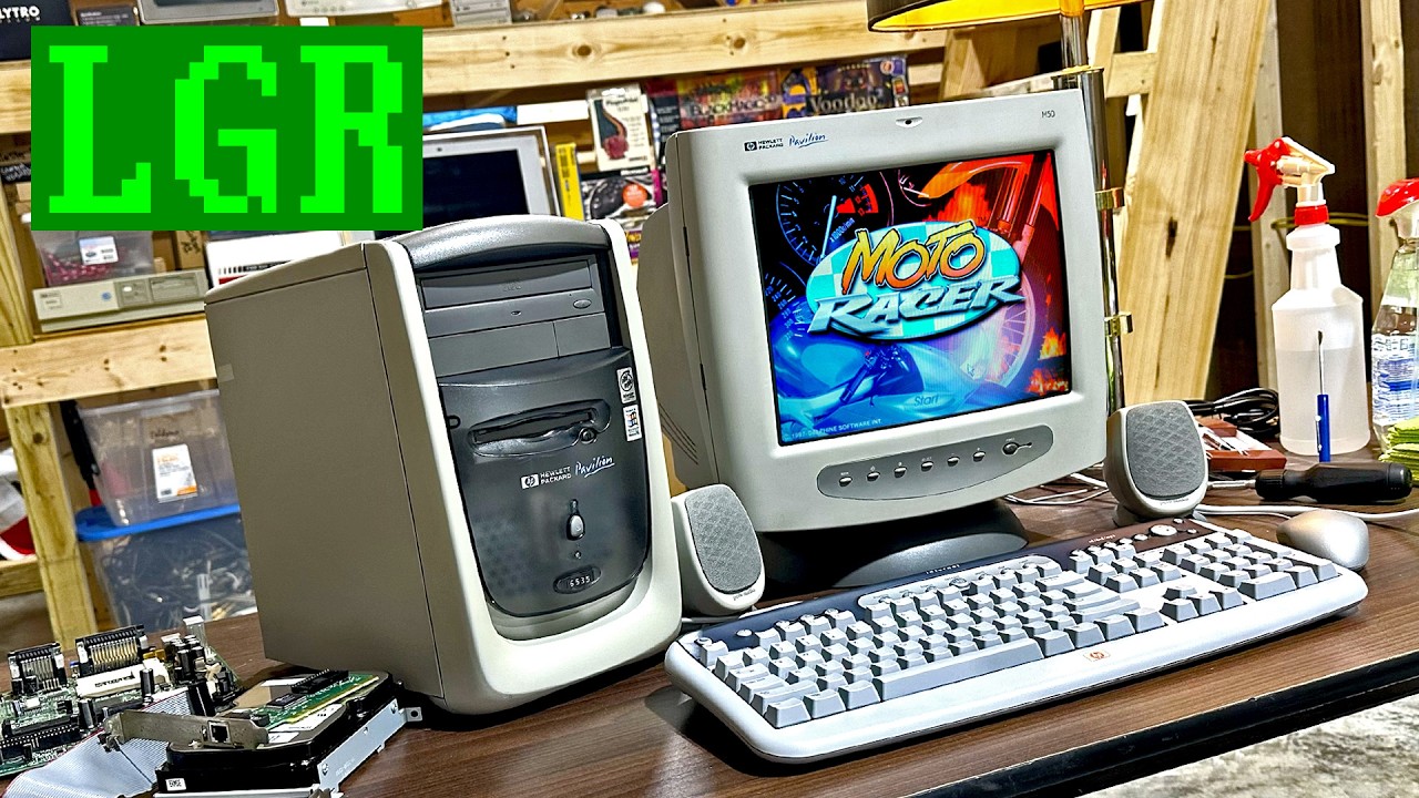Fixing up the classic 1999 Hewlett-Packard Pavilion PC