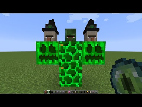 Create a Witch Zombie Boss in Minecraft NOW!