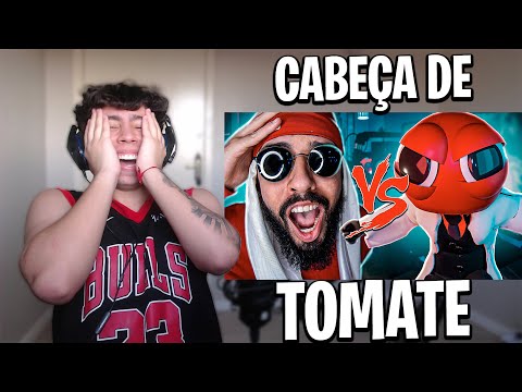 REACT Red do Roblox (Rainbow Friends) Vs. Mussoumano - Batalha com Games