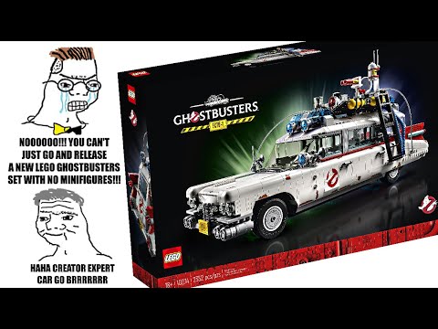 LEGO Ghostbusters ECTO-1 2020! Haha Creator Expert car go VROOM 🚗💨