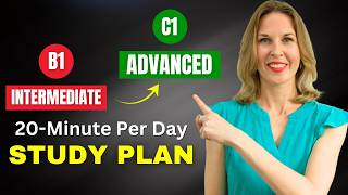 Stuck at Intermediate? How To Improve Your English From Intermediate To Advanced (Study Plan)