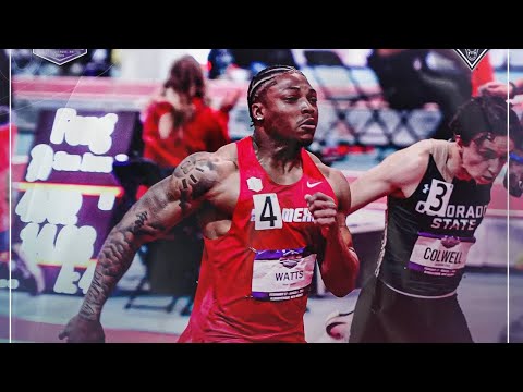 Cam Watts | Mountain West 2025 60m Champion