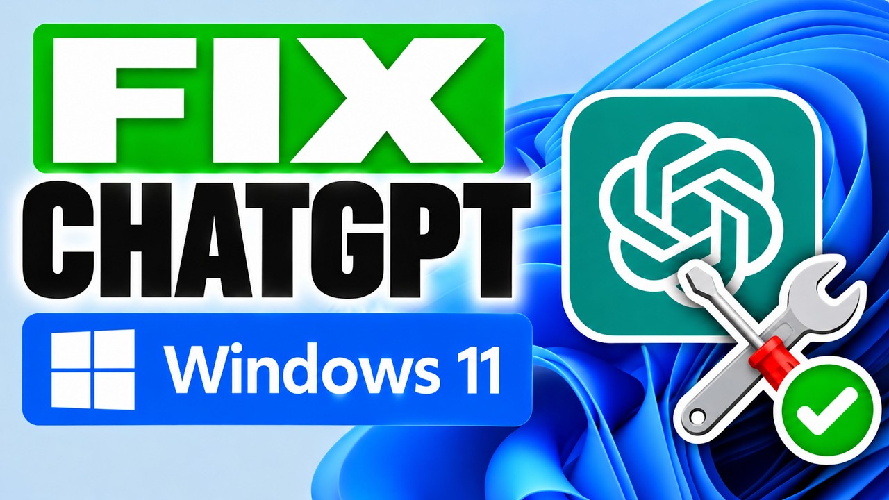 How To Fix ChatGPT App Not Launching or Opening on Windows 11 | FIX