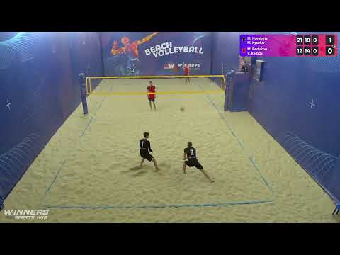 09:55 M. Horobets / M. Kyselov - M. Bedukha / V. Kelbas 16.10.2022 | Winners Beach Volleyball