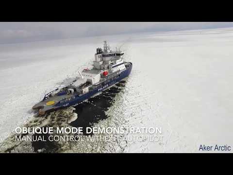 LNG-powered icebreaker Polaris - Full-scale ice trials of the Aker ARC 130 design