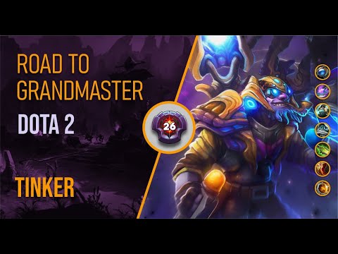 Road To Grandmaster Tier Tinker Dota 2 | Ranked Match | Gameplay