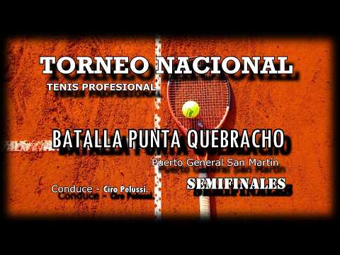 TORNEO NACIONAL DE TENIS "BATALLA PUNTA QUEBRACHO"