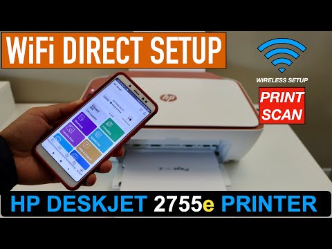 Thumbnail for HP DeskJet 2755e WiFi Direct Setup, Wireless Printing Review