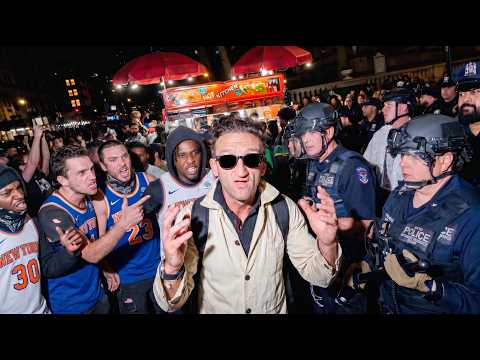 Knicks Loss Chaos in New York City