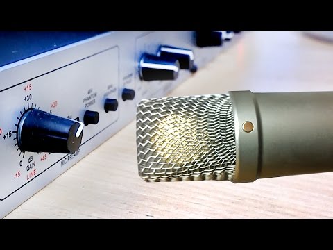 Connecting a microphone to a PC & audio setup (Rode NT1-A & DBX 286s)