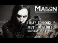 Marilyn Manson - I Have to Look Up Just to See Hell (Mashup)