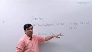 DSA Online (Binary Search) | GeeksforGeeks