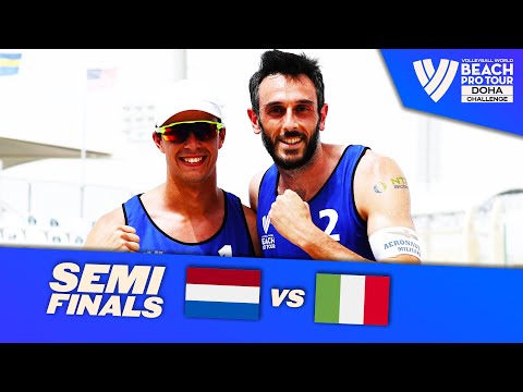 De Groot/Boermans vs. Nicolai/Cottafava - Semi-Final Highlights of Doha 2022 #BeachProTour