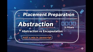 Abstraction in Odia ||  Oops ✅ concept || ✅ placement || Java script