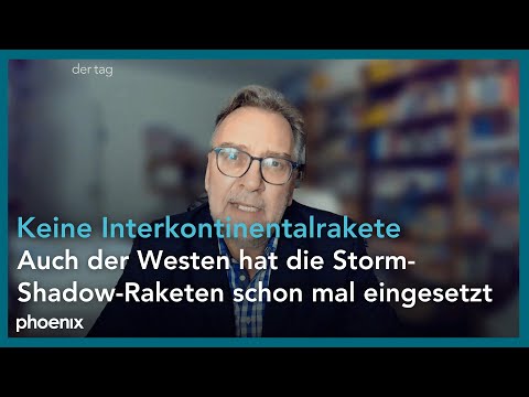 Sicherheitsexperte Frank Umbach über den Einsatz von Mittelstreckenraketen im Russland-Ukraine-Krieg