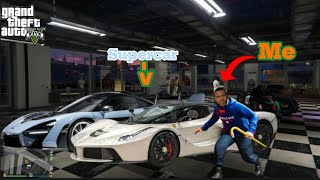 ကျနော် GTA 5 ထဲမှာအရှားပါးဆုံးကား ၂ စီးကိုခိုးခဲ့တယ်/I stole supercar in GTA 5