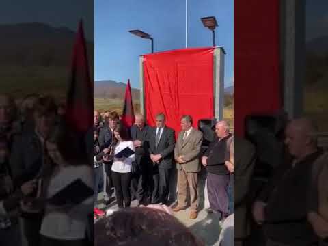 Hapja solemne e Lapidarit nê fshatin Allashec.