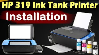 hp ink tank 319 install