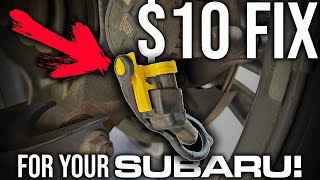Subaru Quick Fix! 10 Mins & $10. Fix That Eyesight & Electronic Parking Brake Fault! Easy DIY!