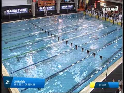 Serie 1 dei 200 Farfalla  Assoluti M Agonisti - 7° Trofeo SOGEIS Montichiari