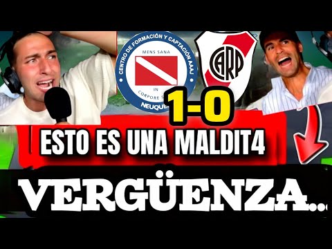 Argentine commentators explode with defeat | Argentinos Juniors 1-0 River Plate ✅
