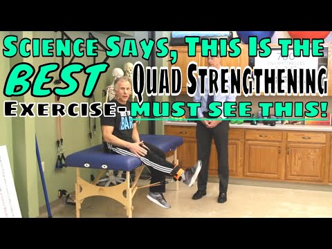 Science Says This Is the BEST Quad Strengthening Exercise- MUST SEE THIS!