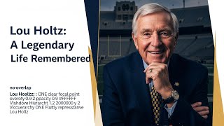 Lou Holtz: Remembering a Coaching Legend's Unforgettable Legacy