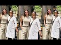 Mrunal Thakur Pragya Yadav Spotted In The City