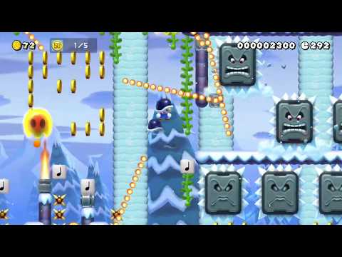 Super Mario Maker 2 - full automatic shell level by unäD - No Commentary